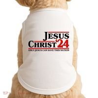 Vote Jesus Christ 2024 Only Jesus Can Save This Nation Doggie Tank thumb 0