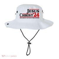 Vote Jesus Christ 2024 Only Jesus Can Save This Nation Bucket Hat thumb 0