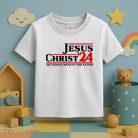 Vote Jesus Christ 2024 Only Jesus Can Save This Nation Toddler T-Shirt thumb 3