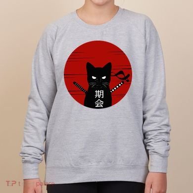 Vintage Japanese Cat Women's Sweatshirt