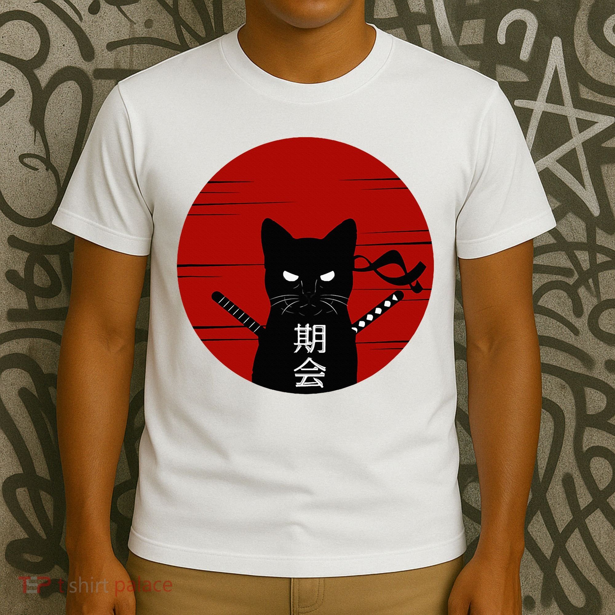 Vintage Japanese Cat T-Shirt
