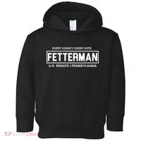 Vote John Fetterman For Senate Toddler Hoodie thumb 0