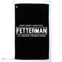 Vote John Fetterman For Senate Golf Towel thumb 0