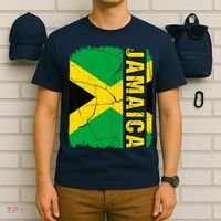 Vintage Jamaican Flag Jamaica Pride Roots Heritage Gift T-Shirt thumb 6