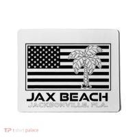 Visit Jacksonville Florida Vacation USA Flag Palms Jax Beach Mousepad thumb 0