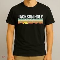 Vintage Jackson Hole Wyoming Retro T-Shirt thumb 3