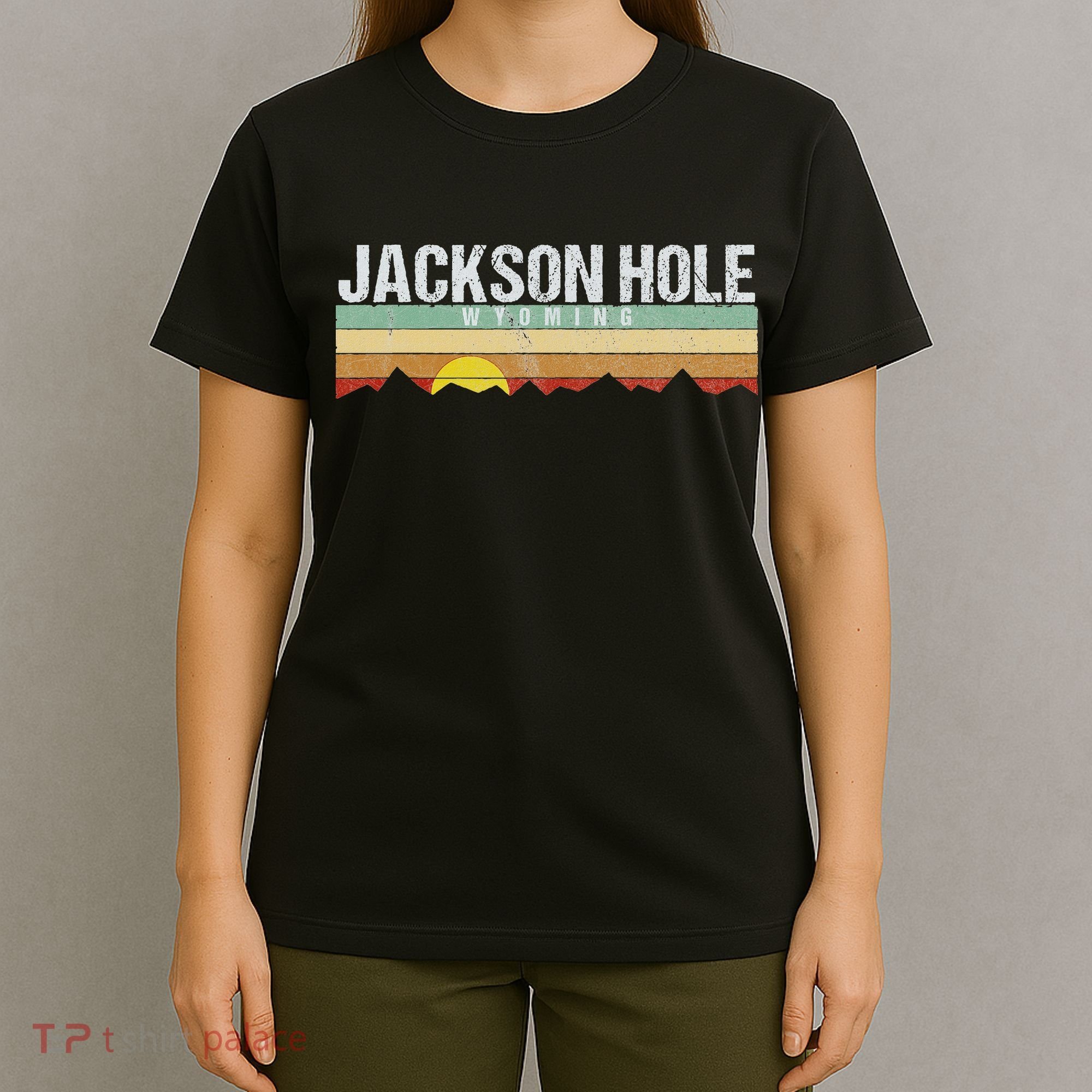 Vintage Jackson Hole Wyoming Retro T-Shirt