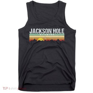 Vintage Jackson Hole Wyoming Retro Tank Top