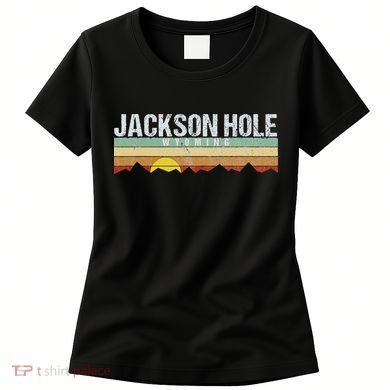 Vintage Jackson Hole Wyoming Retro Women's T-Shirt