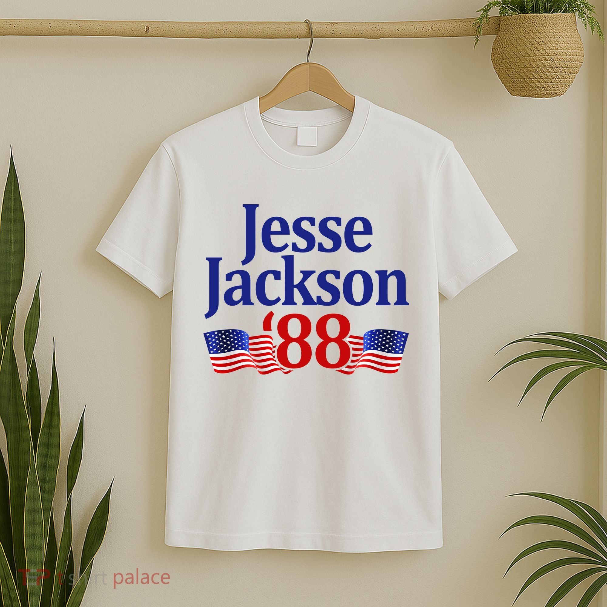 Vintage Jesse Jackson For President 1988 T-Shirt
