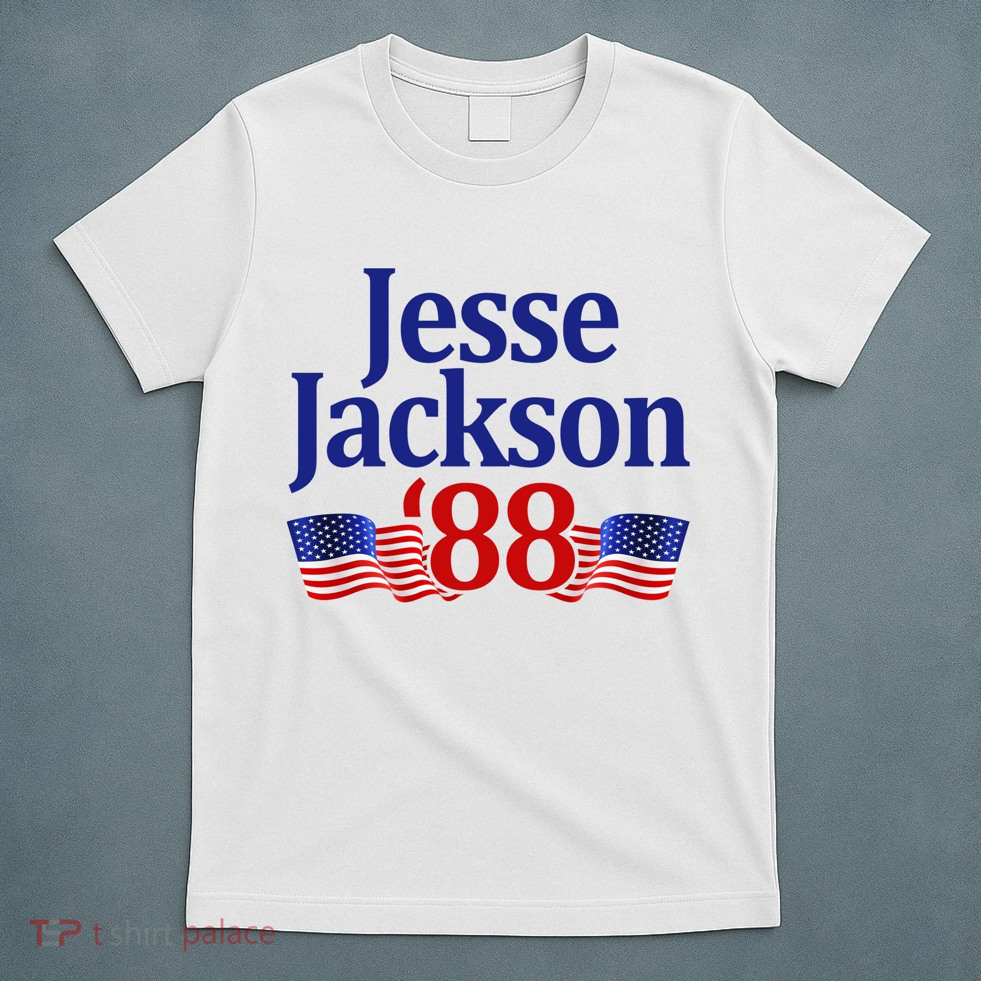Vintage Jesse Jackson For President 1988 T-Shirt