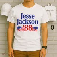 Vintage Jesse Jackson For President 1988 T-Shirt thumb 6
