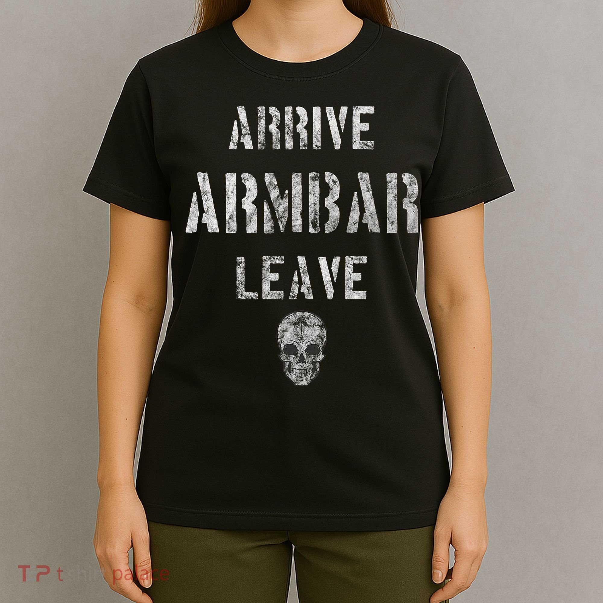 Vintage Jiu Jitsu Arrive Armbar Leave Grappling BJJ T-Shirt