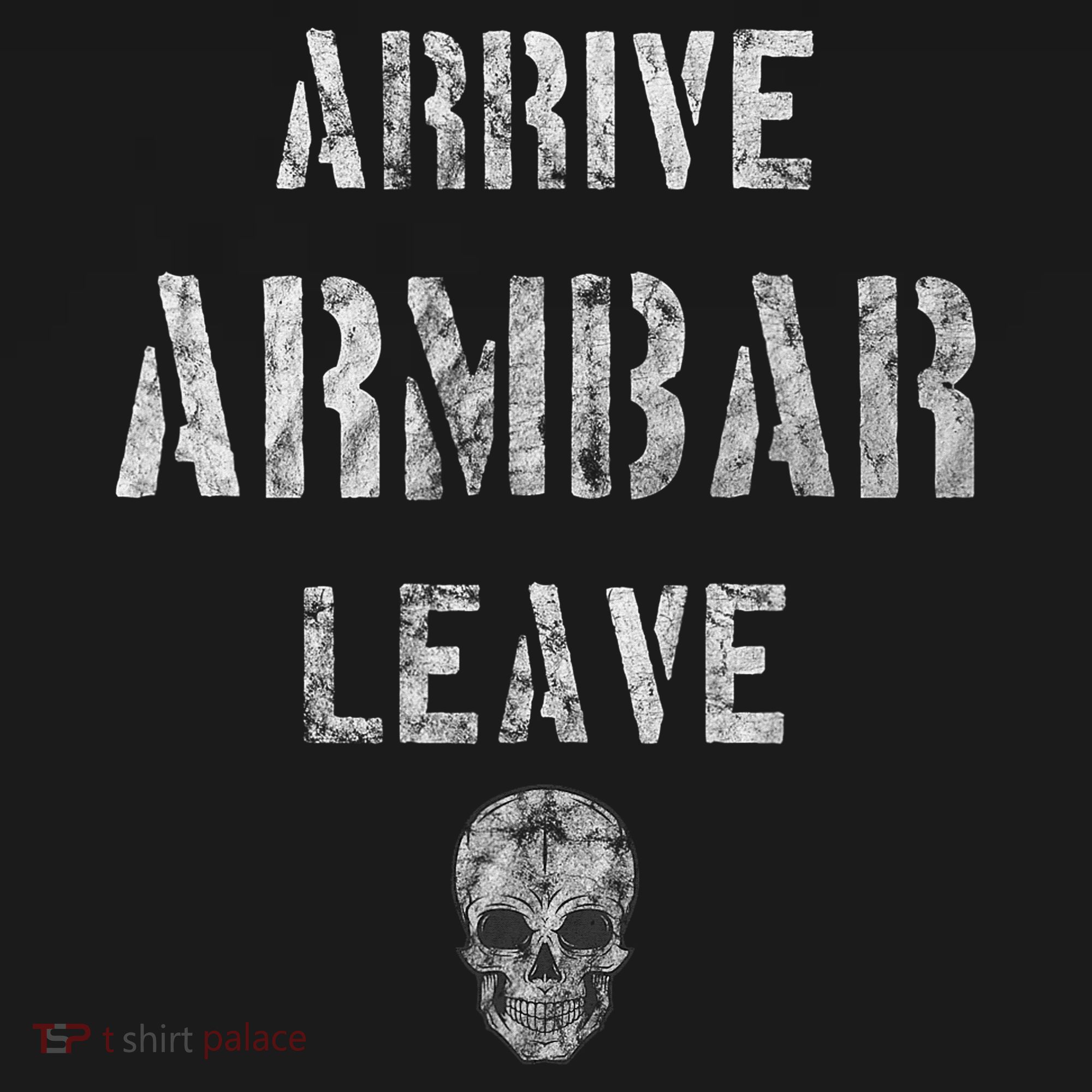 Vintage Jiu Jitsu Arrive Armbar Leave Grappling BJJ T-Shirt