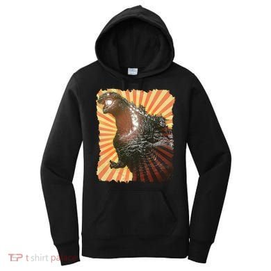 Vintage Japanese Kaiju Monster Women's Hoodie