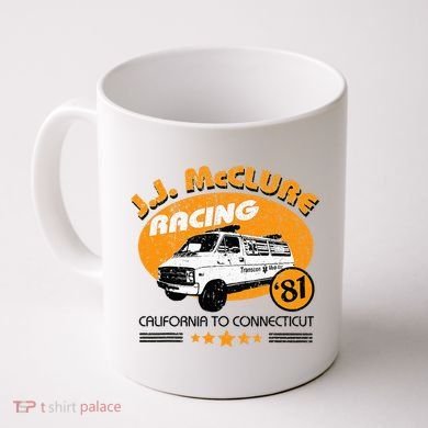 Vintage Jj Mcclure Racing V2 Coffee Mug