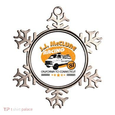 Vintage Jj Mcclure Racing V2 Ornament