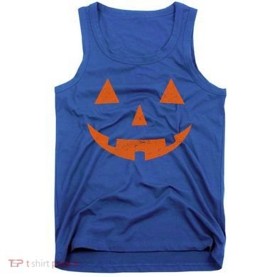 Vintage Jack O Lantern Jackolantern Pumpkin Face Gift Tank Top