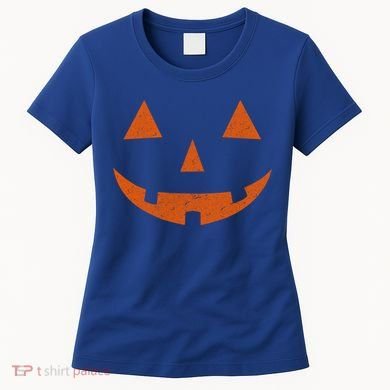 Vintage Jack O Lantern Jackolantern Pumpkin Face Gift Women's T-Shirt