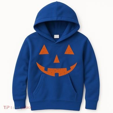 Vintage Jack O Lantern Jackolantern Pumpkin Face Gift Kids Hoodie