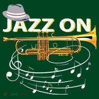 Vintage Jazz On Trumpet Player Blues Music Lovers Jazz Band T-Shirt thumb 7