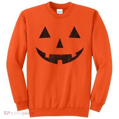 Vintage Jack O Lantern Jackolantern Pumpkin Face Sweatshirt