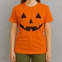 Vintage Jack O Lantern Jackolantern Pumpkin Face T-Shirt thumb 4