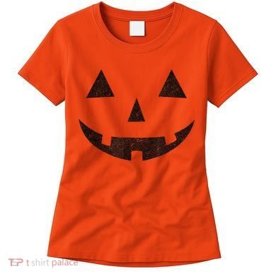 Vintage Jack O Lantern Jackolantern Pumpkin Face Women's T-Shirt