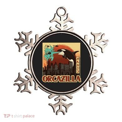 Vintage Japanese Orcazilla Poster Ornament