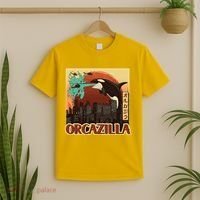 Vintage Japanese Orcazilla Poster T-Shirt thumb 2
