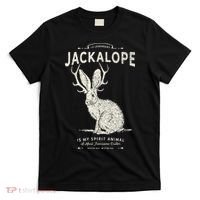 Vintage Jackalope Spirit Animal Mythical Critter T-Shirt thumb 0