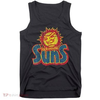 Vintage Jacksonville Suns 60s New Jersey Distressed Style T Tank Top