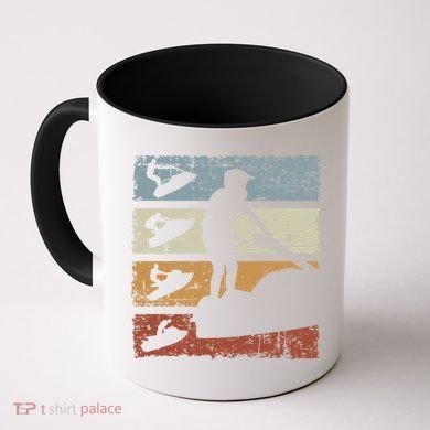 Vintage Jet Skiing High Speed Water Sport Jet Ski Lover Meaningful Gift Coffee Mug