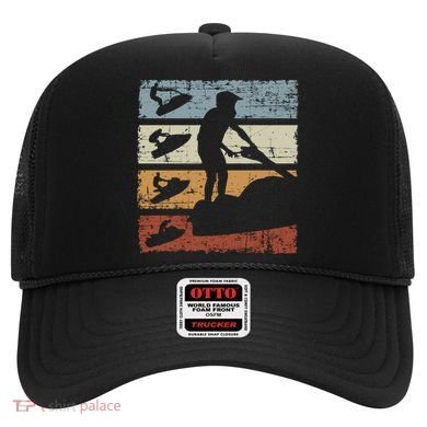 Vintage Jet Skiing High Speed Water Sport Jet Ski Lover Meaningful Gift Hat