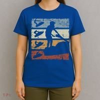 Vintage Jet Skiing High Speed Water Sport Jet Ski Lover Meaningful Gift T-Shirt thumb 4
