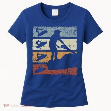Vintage Jet Skiing High Speed Water Sport Jet Ski Lover Meaningful Gift Women's T-Shirt