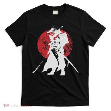 Vintage Japanese Samurai Retro Bushido Warrior Japan Sword T-Shirt
