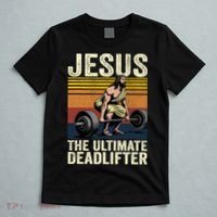 Vintage Jesus The Ultimate Deadlifter T-Shirt thumb 5