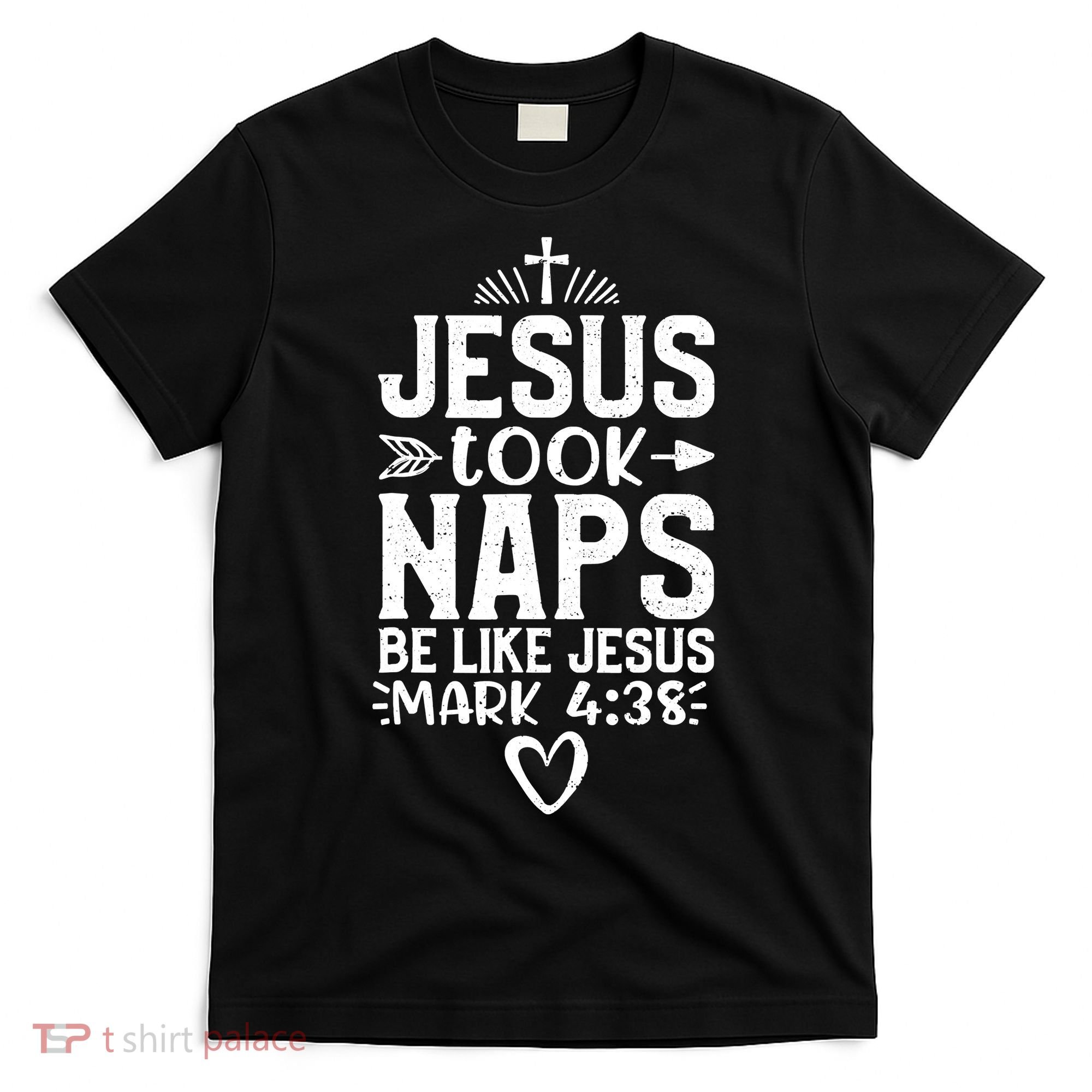 Vintage Jesus Took Naps Be Like Jesus Christian Religious T-Shirt
