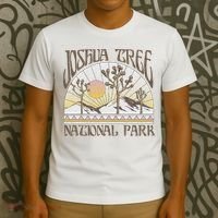 Vintage Joshua Tree National Park Retro Outdoor Camping Hike T-Shirt thumb 3