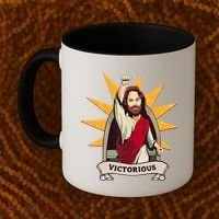 Victorious Jesus Coffee Mug thumb 2