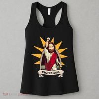 Victorious Jesus Women's Tank Top thumb 3