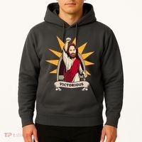Victorious Jesus Hoodie thumb 2