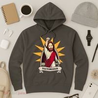 Victorious Jesus Hoodie thumb 3