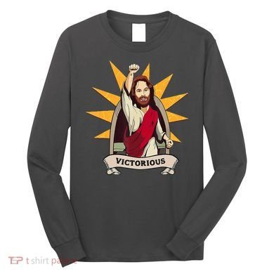 Victorious Jesus Long Sleeve Shirt