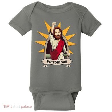 Victorious Jesus Baby Bodysuit