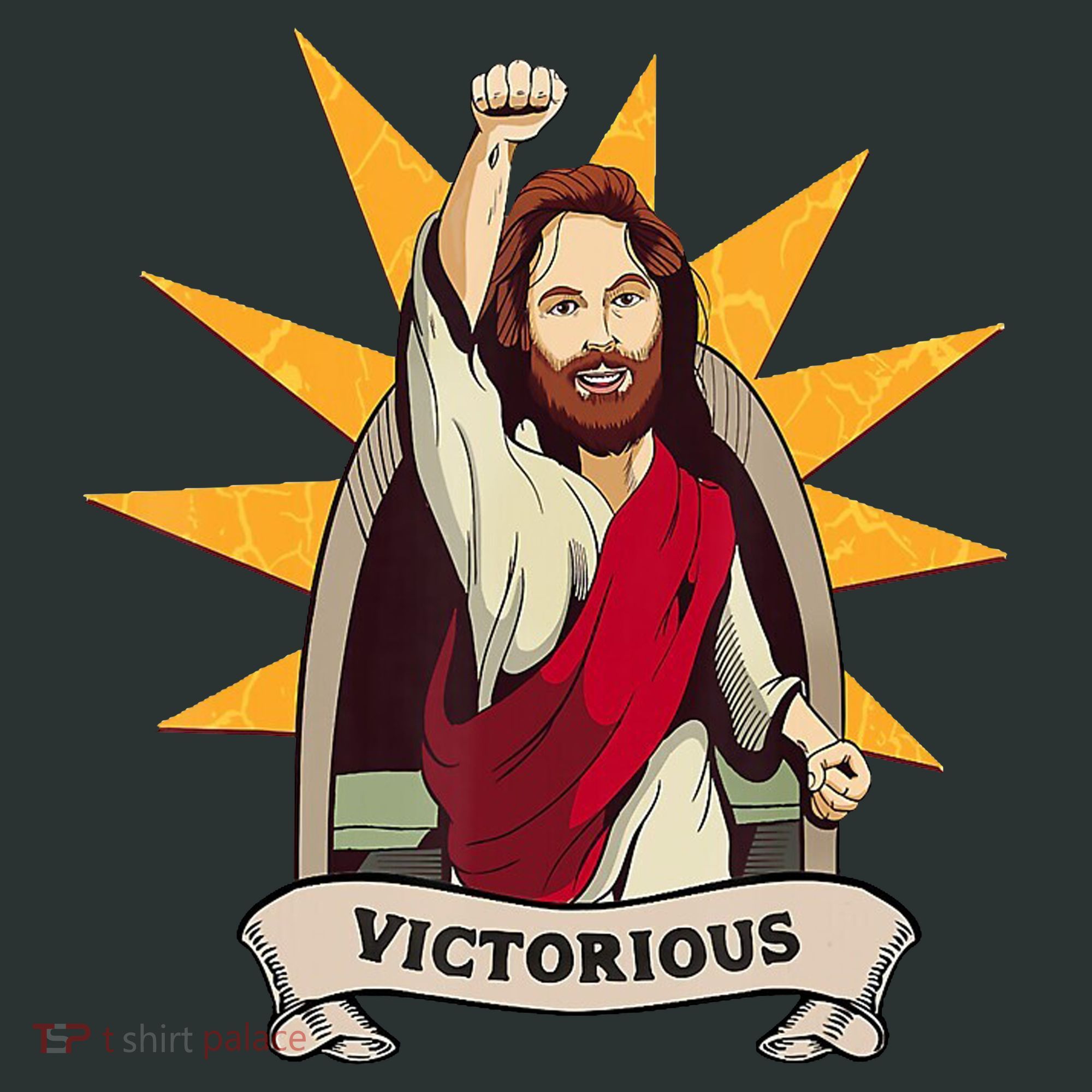 Victorious Jesus Baby Bodysuit