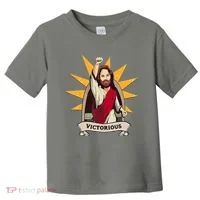Victorious Jesus Toddler T-Shirt thumb 0
