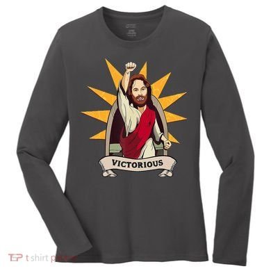 Victorious Jesus Women's Long Sleeve Shirt
