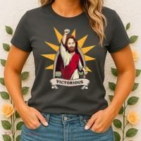 Victorious Jesus Women's T-Shirt thumb 2